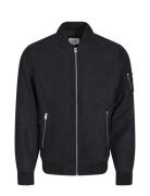 Jjerocky Faux Suede Bomber Noos Bombertakki Takki Black Jack & J S