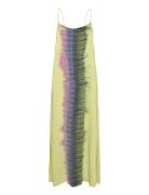 Macaw Camisole Dress - Lilo Maksimekko Juhlamekko Green Rabens Sal R