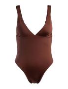 Silky Island Piece Uimapuku Uima-asut Brown Roxy