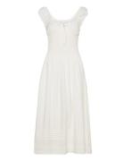 Eliza Maxi Dress Polvipituinen Mekko White AllSaints