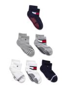 Th Baby Sock 6P Flag Sock Ecom Sukat Multi/patterned Tommy Hilfiger