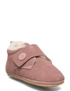 Taj Wool Indoor Shoe Aamutossut Sisäkengät Pink Wheat