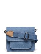 Cayman Pocket Denim Bags Crossbody Bags Blue HVISK