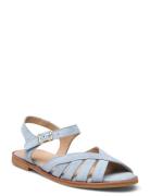 Sandals - Flat - Open Toe - Op Matalapohjaiset Sandaalit Blue ANGULUS