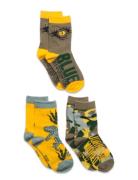 Socks Sukat Yellow Jurassic World