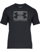 Ua Boxed Sportstyle Ss Sport T-shirts Short-sleeved Black Under Armour