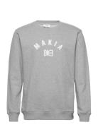Brand Sweatshirt Tops Sweat-shirts & Hoodies Sweat-shirts Grey Makia