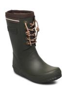 Bisgaard Lace Thermo Shoes Rubberboots High Rubberboots Green Bisgaard