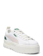 Mayze Lth Wn S Sport Sneakers Low-top Sneakers White PUMA