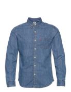 Sunset 1 Pkt Slim Cotton Tence Tops Shirts Casual Blue LEVI´S Men