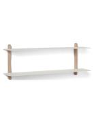 Nivo Shelf F Light Oak/ White Home Furniture Shelves White Gejst