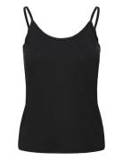 17 The Modal Top Tops T-shirts & Tops Sleeveless Black My Essential Wa...