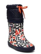 Ai Giboulee Print Monogramme Shoes Rubberboots High Rubberboots Multi/...
