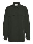Sloangz Shirt Tops Shirts Long-sleeved Black Gestuz