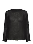 Sigrid Blouse 3 Tops Blouses Long-sleeved Black Minus