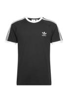 3-Stripes Tee Sport T-shirts Short-sleeved Black Adidas Originals