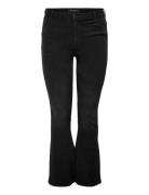 Carsally Hw Flared Jeans Bj165 Bottoms Jeans Flares Black ONLY Carmako...
