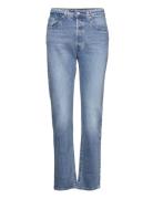 501 Jeans For Women Hollow Day Bottoms Jeans Straight-regular Blue LEV...
