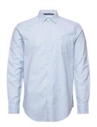 Wvn Ls Eco Oxford W/ Tops Shirts Casual Blue Original Penguin
