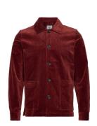 Rayan Overshirt Tops Overshirts Red Urban Pi Ers