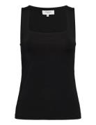 Billie Top Tops T-shirts & Tops Sleeveless Black Rosemunde