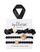 Bee Black Accessories Hair Accessories Scrunchies Black ByEloise