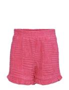Pkkarolina Terry Shorts Bottoms Shorts Pink Little Pieces