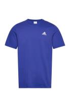 M Sl Sj T Sport T-shirts Short-sleeved Blue Adidas Sportswear