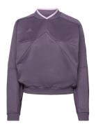 W Tiro Crew Sport Sweat-shirts & Hoodies Sweat-shirts Purple Adidas Sp...