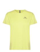Ua Vanish Energy Ss 2.0 Sport T-shirts & Tops Short-sleeved Yellow Und...