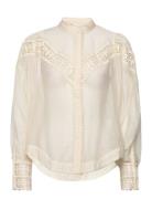 Cmultra-Shirt Tops Blouses Long-sleeved Cream Copenhagen Muse