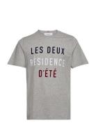 Résidence T-Shirt Tops T-shirts Short-sleeved Grey Les Deux