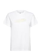 W Brand Love Q4 Sport T-shirts & Tops Short-sleeved White Adidas Sport...