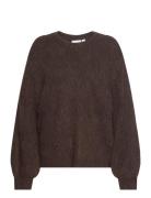 Arabellasz Pullover Tops Knitwear Jumpers Brown Saint Tropez