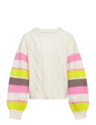 Vmvino Ls O-Neck Pullover Ga Boo Girl Tops Knitwear Pullovers Multi/pa...