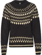Cuthurid Pullover Tops Knitwear Jumpers Black Culture
