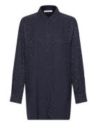 Caroline Shirt 14902 Tops Shirts Long-sleeved Blue Samsøe Samsøe