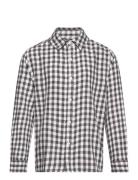 Regular-Fit Check Shirt Tops Shirts Long-sleeved Shirts Multi/patterne...