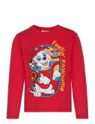 Long-Sleeved T-Shirt Tops T-shirts Long-sleeved T-shirts Red Paw Patro...