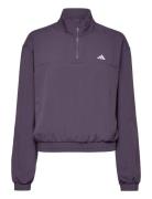Tr-Es Min 1/4Z Sport Sweat-shirts & Hoodies Sweat-shirts Purple Adidas...