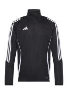 Tiro24 Training Top Sport Sweat-shirts & Hoodies Sweat-shirts Black Ad...