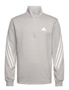 M Fi 3S Halfzip Sport Sweat-shirts & Hoodies Sweat-shirts Grey Adidas ...