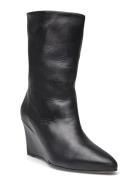 Vully 75 Wedge Shoes Boots Ankle Boots Ankle Boots With Heel Black Ano...
