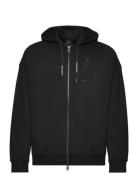 Sweatshirts Tops Sweat-shirts & Hoodies Hoodies Black Armani Exchange