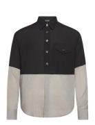 Camicia Designers Shirts Casual Black Emporio Armani