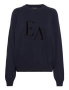 Maglia Tops Sweat-shirts & Hoodies Sweat-shirts Navy Emporio Armani