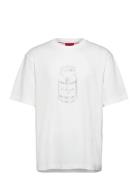 Deondrin Designers T-shirts Short-sleeved White HUGO