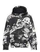 Sweatshirt Hoodie Graphic Expr Tops Sweat-shirts & Hoodies Hoodies Bla...