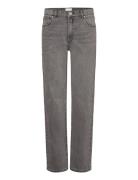 95 Mid Straight Brooklyn Bottoms Jeans Straight-regular Grey ABRAND