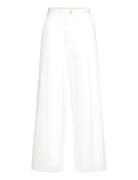Posyiw Wide Pant Bottoms Trousers Wide Leg White InWear